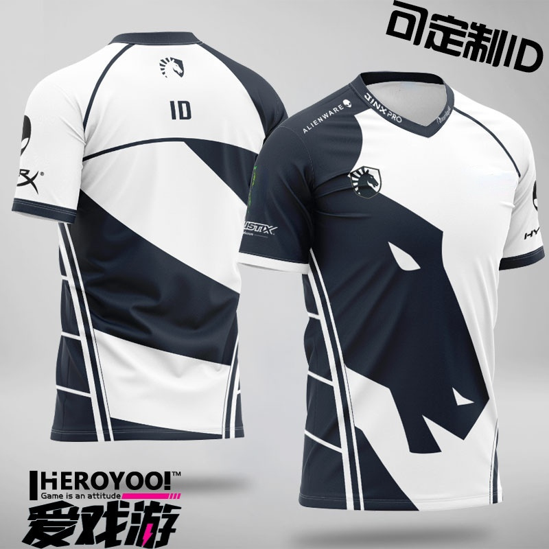 

Seragam Tim Ayam Makan Cair Tim CSGO Pakaian ID Dapat Dikustomisasi TShirt Lengan Pendek Seragam Kompetisi Seragam 220613, Blue