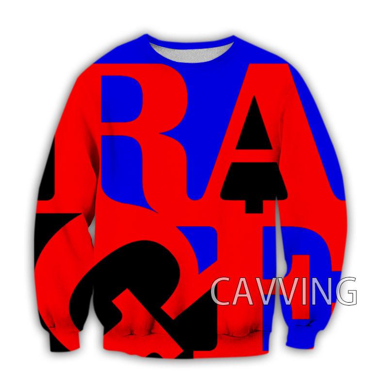 

Men's Hoodies & Sweatshirts CAVVING 3D Printed Rage Against The Machine Crewneck Harajuku Styles Tops Long Sleeve For Men/women, Black