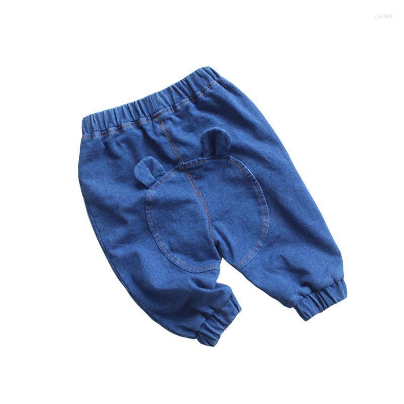 

Trousers Baby Jeans Autumn Spring Toddler Kids Clothes For Boys Girls Pants Denim Blue, Shuangse