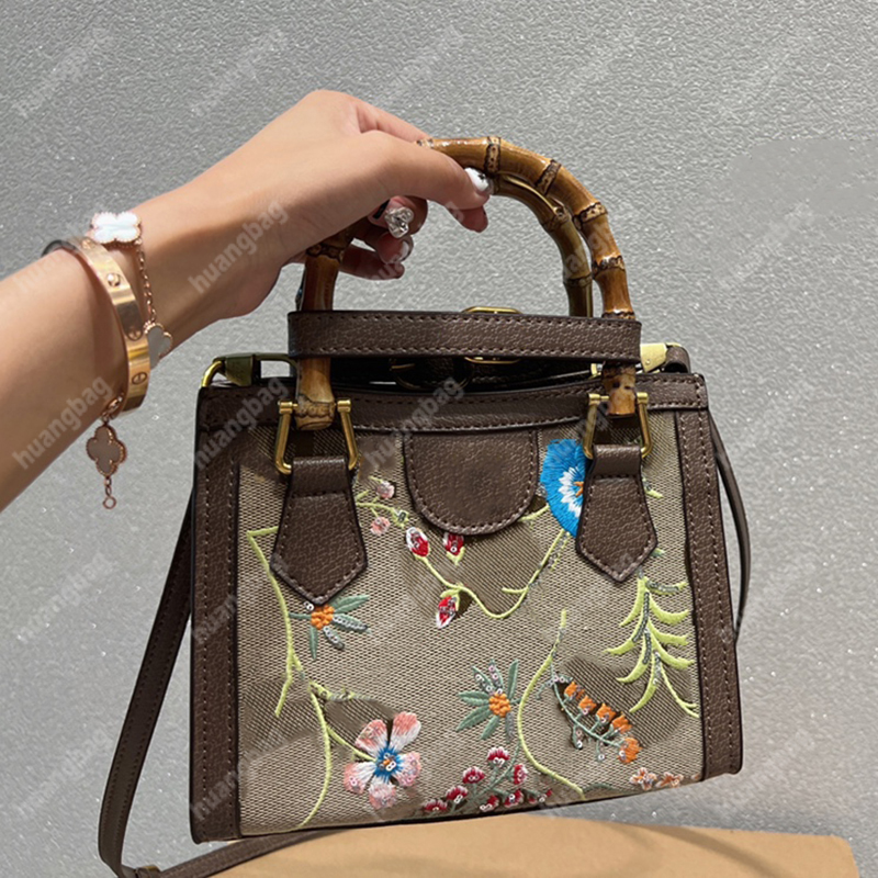 

Fashion Women Handbags Bamboo Totes Luxury Designer Shoulder Bags Leather Mini Bags High Quality Handbag Embroidery Cross Body Vintage, Increase freight