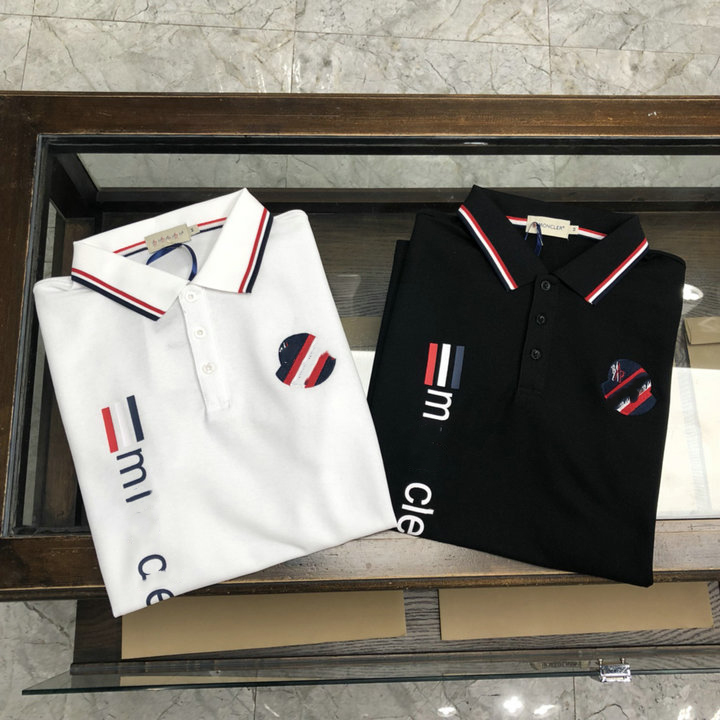 2022 Men de luxe Men's Luxury Designer Fashion Coton Polon Polo Shirts à manches courtes Ampreinte de marque de style social décontracté