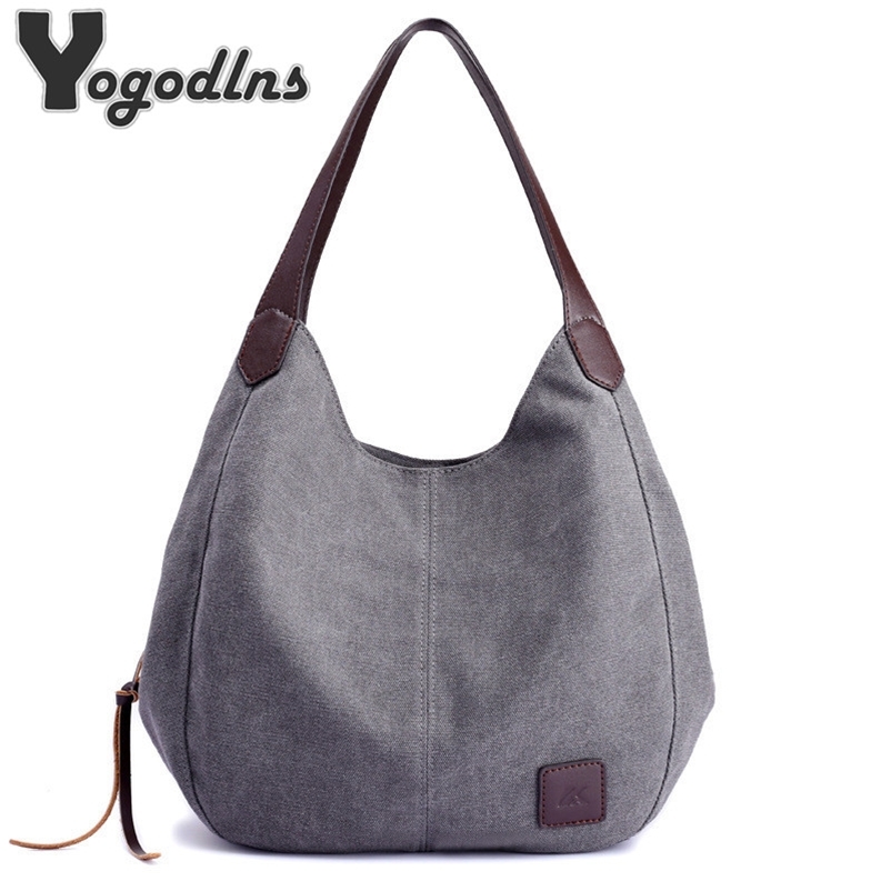 

Yogodlns Quality Fashion Women's Handbag Cute Girl Tote Bag Leisure Bag lady canvas bag modern handbag 220401, Brown