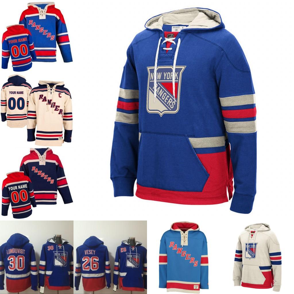 

Mens Sweatshirts New York Rangers 76 Brady Skjei 36 Mats Zuccarello 26 Jimmy Vesey 30 Henrik Lundqvist Custom Hockey Hoodie Stitched, As picture