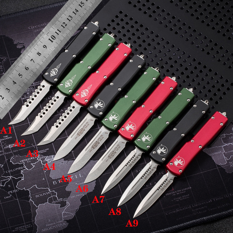 

A14V6 a07 automatic knives Benchmade handle CNC VG10 steel OUT pocket knife BM3300 Camping tactical Survival Hunting knife
