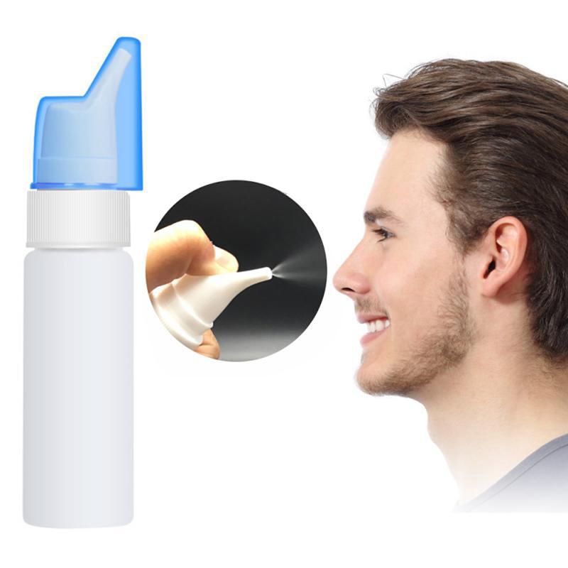 

Storage Bottles & Jars 70ml HDPE Plastic Durable Nose Wash Empty Container Hand Pump Nasal Spray Bottle