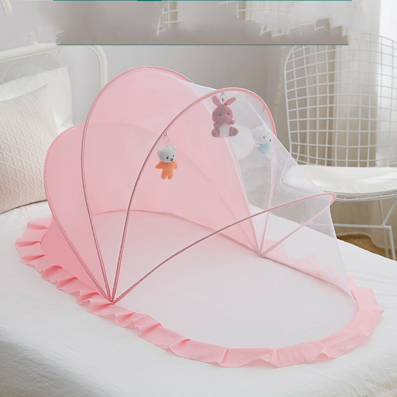

Baby Room Supplies Crib Netting Gauze Ger Type Foldable Fall Prevention Nursery Bedding Infant Mosquito Net 14 E3, Customize