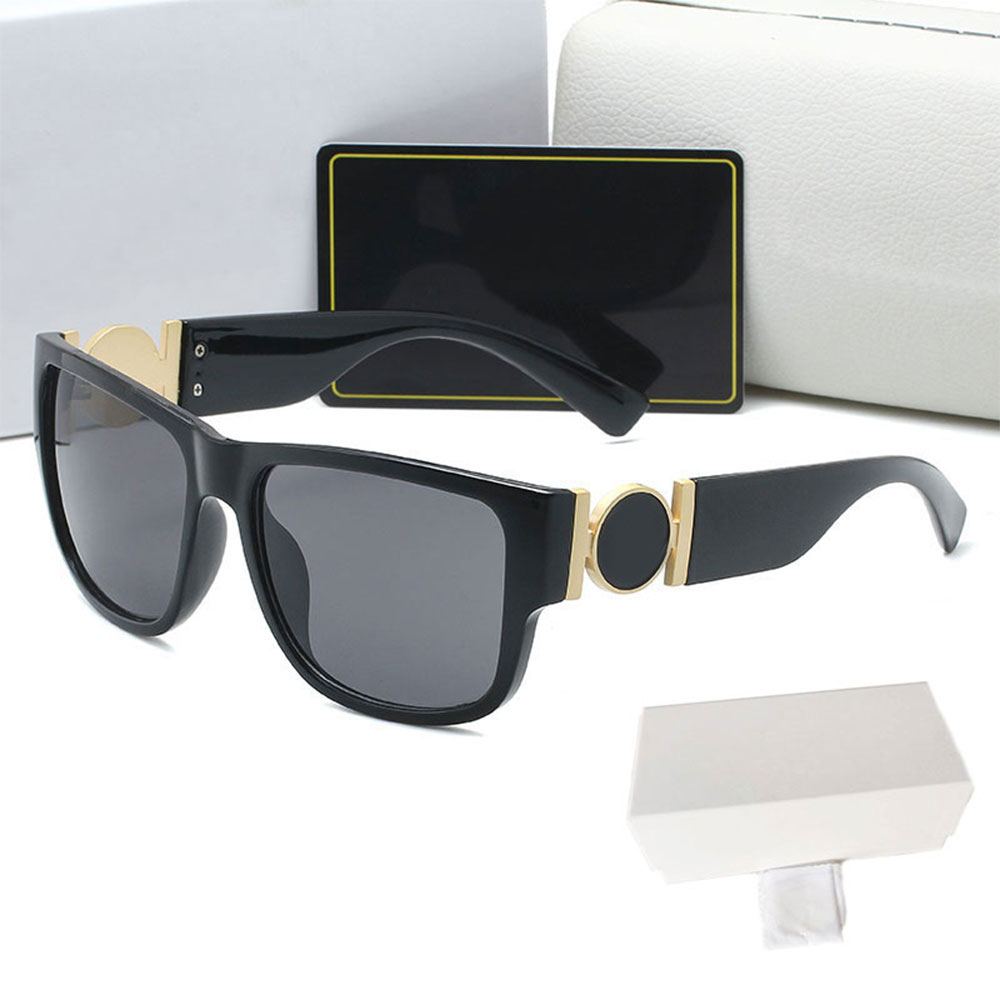 

Millionaire Womans Sunglasses Luxury Designer Mens Sun glasses 4369 UV Protection men eyeglass Gradient Metal hinge Fashion style women spectacles with boxs 3194