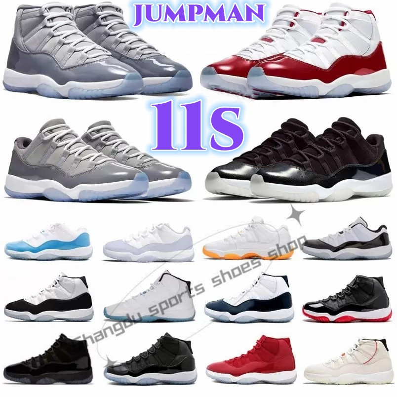 

Jumpman 11 11s retro Basketball Shoe Cherry 72-10 Cool Grey Instinct 25th Anniversary bred concord Mens Women Low High Bred Gamma Cap and, 28