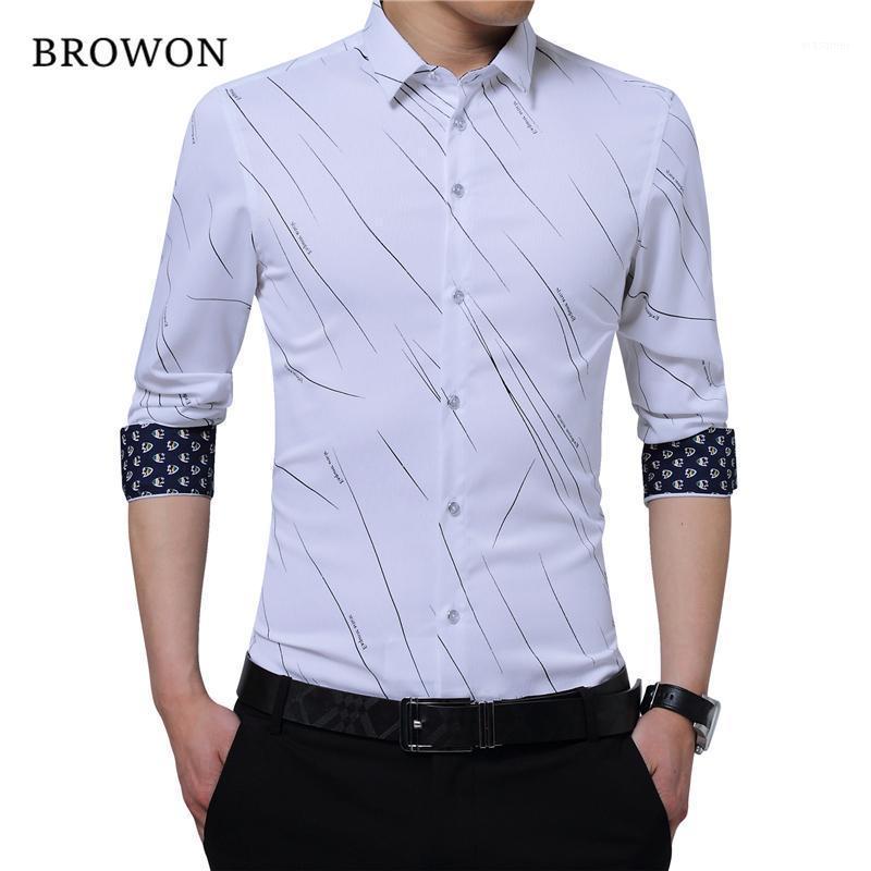 

Arrival Plus Size Mens Formal Shirts Meteor Print Long Sleeve Blouse For Men M - 5XL Imported Shirt Men's Casual, Black