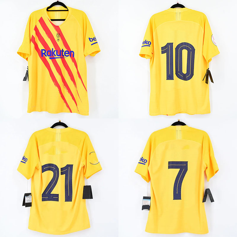 

20 21 Camisetas De Futbol BCN FC Soccer Jerseys Copa De Rey Final Champion 10# GRIEZMANN PEDRI GAVI ANSU FATI DANI ALVES For Men Football Shirt Uniforms, 20/21 copa final