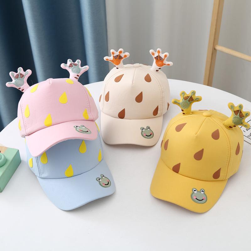 

Caps & Hats Baby Hat Baseball Cap For Children Cartoon Boy Girl Sun Spring Summer Outdoor Adjustable Beach Kids 1-3YearsCaps, Picture