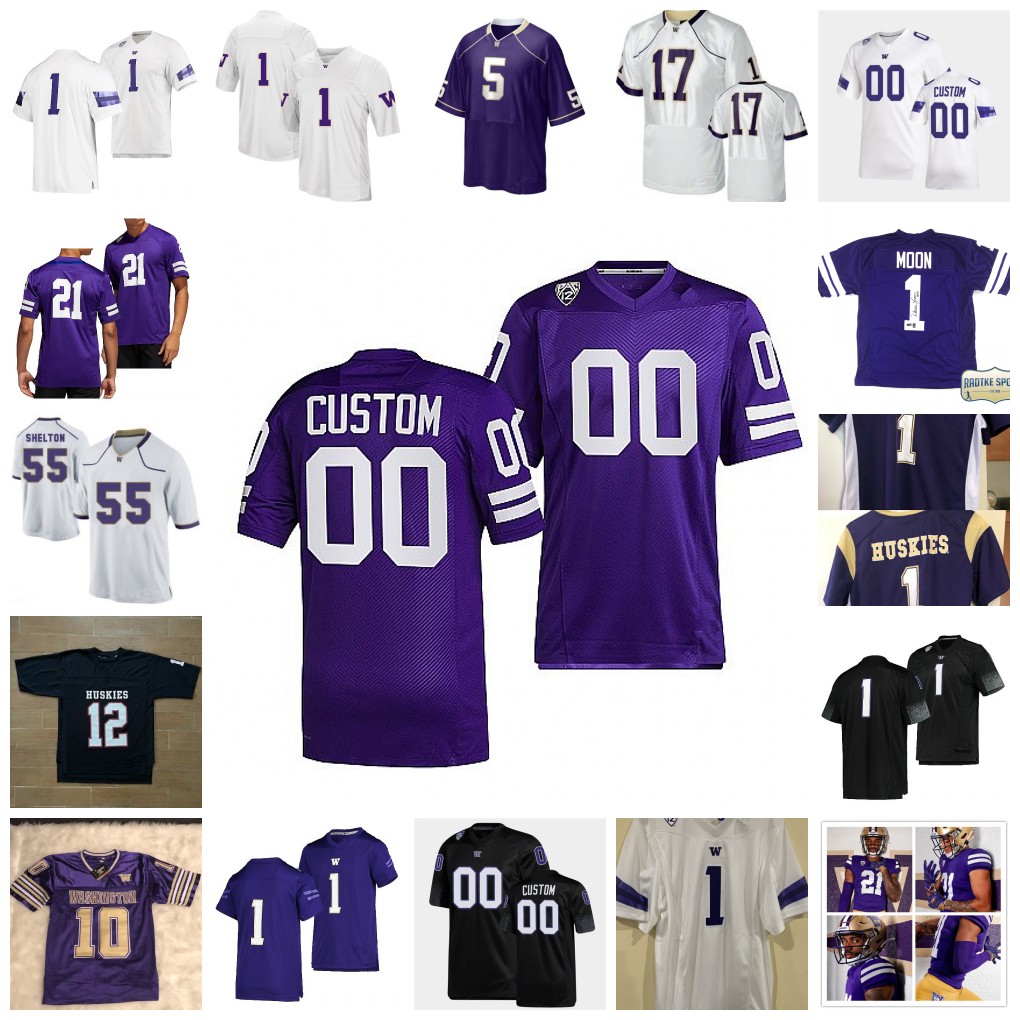 

13 Jesse Martineau Jersey 35 Ben Hines/ 68 Ulumoo Ale 16 Davon Banks 34 Capassio Cherry 27 Javon Forward 49 Alex Froelich Custom 2022 NCAA Washington Huskies Football, White