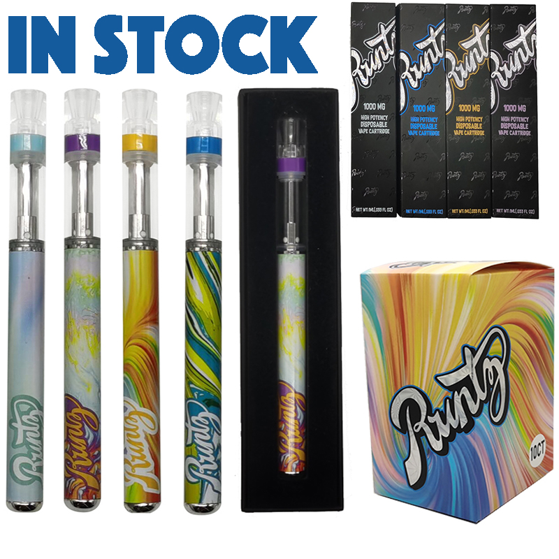 

Runtz Disposable Vape Pens 1ml 350mAh Rechargeable Vapes Snap Cartridges Press E-cigarettes 510 Battery Thick Oil Ecigs Custom Cookies Packaging Empty OEM D8 OEM Box