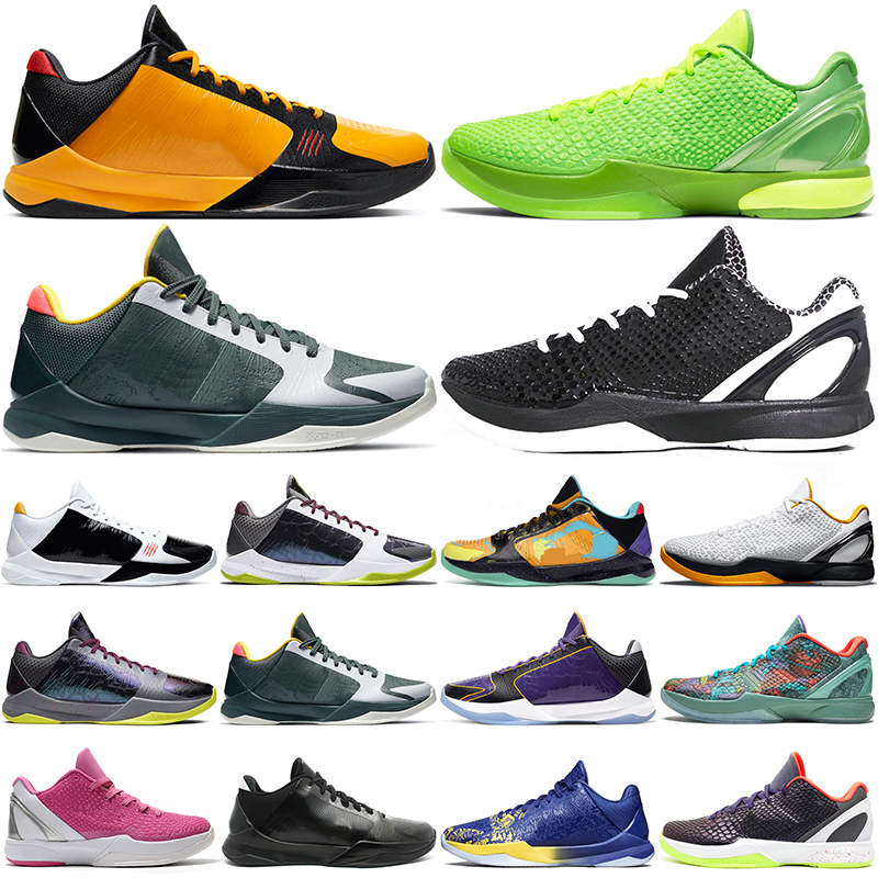 

Newest Kobe 6 Mamba Basketball Shoes Protro Mambacita Grinch Think Pink 5 Alternate Bruce Lee Del Sol Big Stage Laker men mens outdoor sports trainers sneakers, 5 protro alternate bruce lee