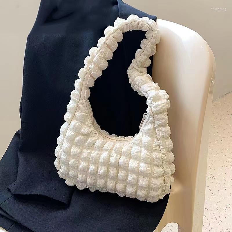 

Evening Bags Fashion Shoulder For Women Summer Canvas Bag Casual Cute Sigle Purse Armpit Design Handbag Small Totes BagEvening, Beige shoulder bag