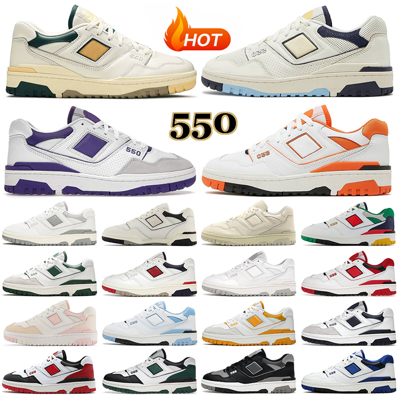 

550 shoes men women casual shoe nb550 designer sneakers Panda Burgundy Cyan Syracuse UNC Varsity Gold Shadow White Green outdoor sports mens trainers, Item #14