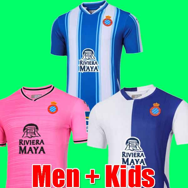 

2022 2023 RCD Espanyol WU LEI Soccer Jerseys 22 23 Home PEDROSA DAVID R.D.T Away men football Shirt uniforms, Home kids