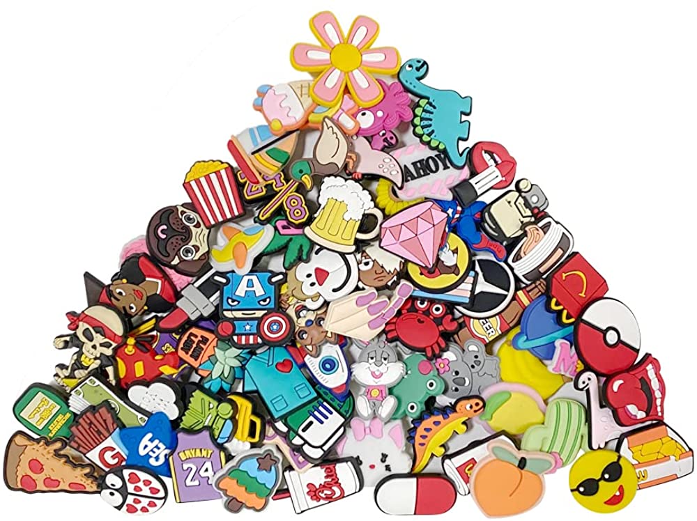 

Shoe Parts Accessories Different Shoe Charms Lovely Pvc Shoe Decoration For Party Randomly Sended Style