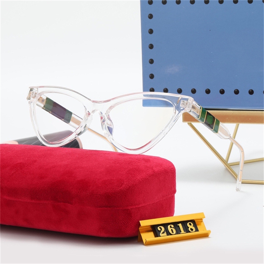 

new women's fashion flat mirror eye small frame 2618