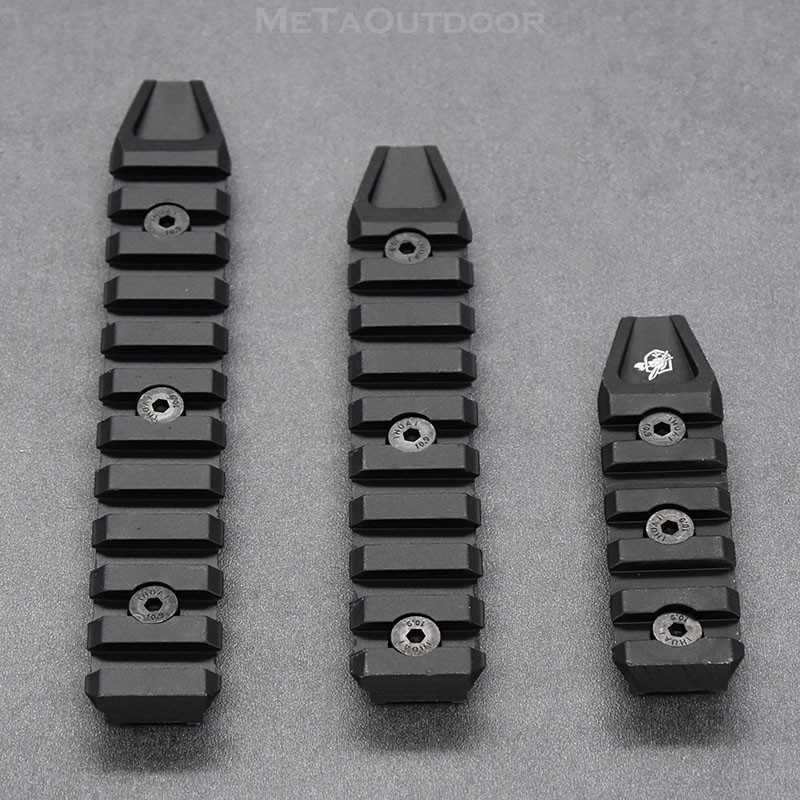 

Keymod Handguard Extension Accessories Aluminium Picatinny Rail Base 3pcs