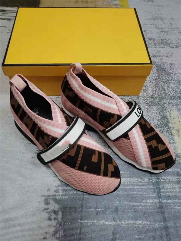 

Women Sneakers platform Comfortable Shoes fendyity MEN Red trainers fashion die sports Running outdoor channel casual ff 025