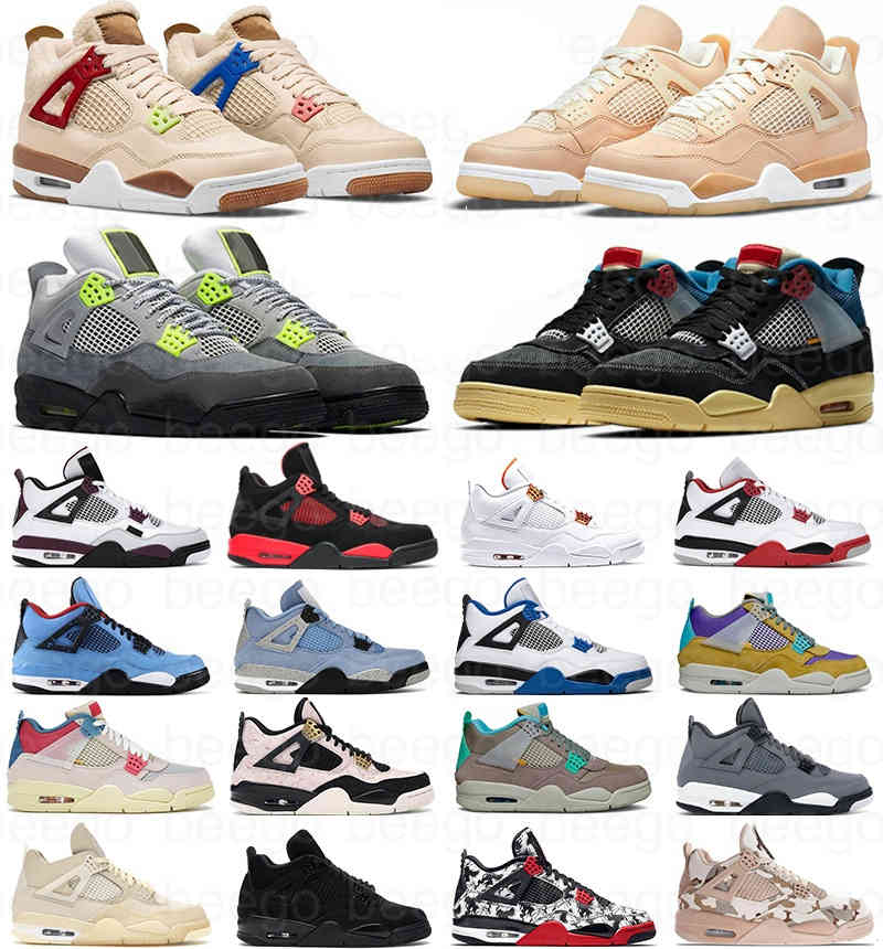 

Topest Quality Jordns Men Jumpman Basketball Shoes Retro Red Thunder 4 4s Rtro Black Cat University Blue Lightning for White Oreo Sports Sneakers Trainers, No.17