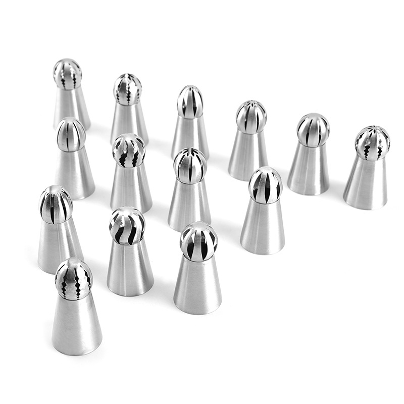 304 Stainless Steel Piping Nozzle DIY Baking Tool Torch Nozzle Russian Piping Nozzle 1222797-image-789609497
