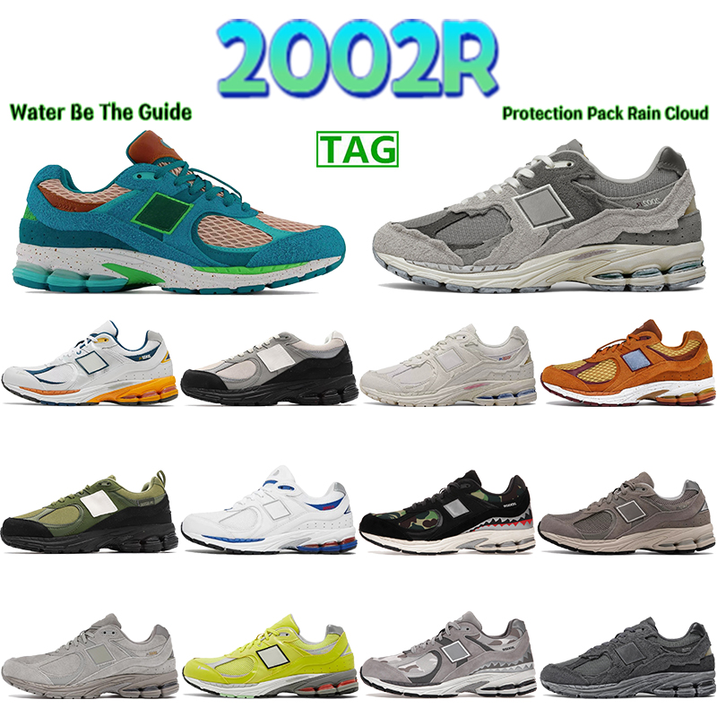 

Fashion Running Shoes 2002R Designer Sneakers Basement Olive Grey Bone Light Aluminum Mens Shoe Protection Pack Rain Cloud Men Women Trainers, Shoe box
