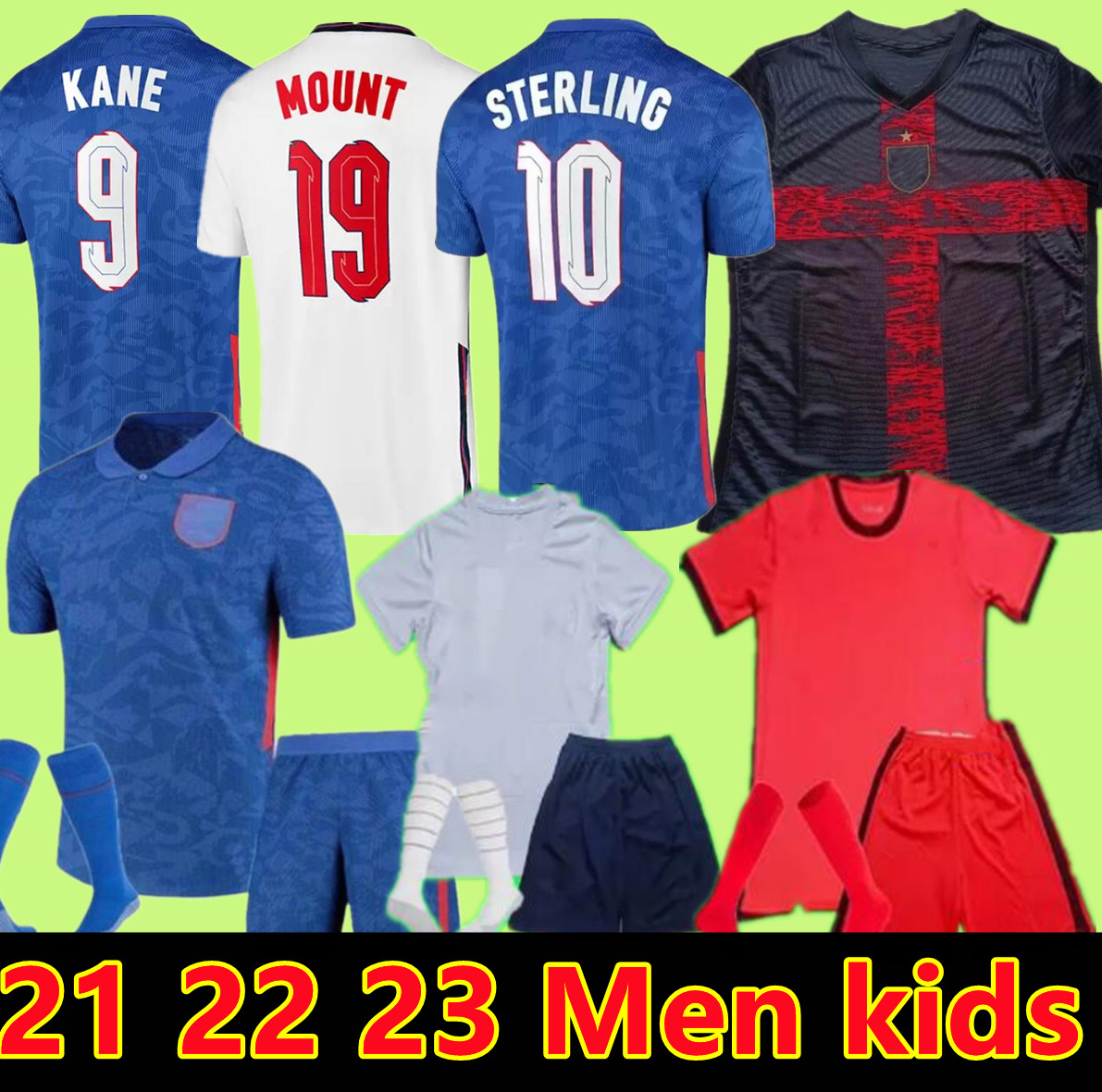 

2022 2023 soccer jersey English KANE STERLING RASHFORD SANCHO HENDERSON BARKLEY MAGUIRE 22 23 national football shirts men + kids kit sets uniforms, Lavender