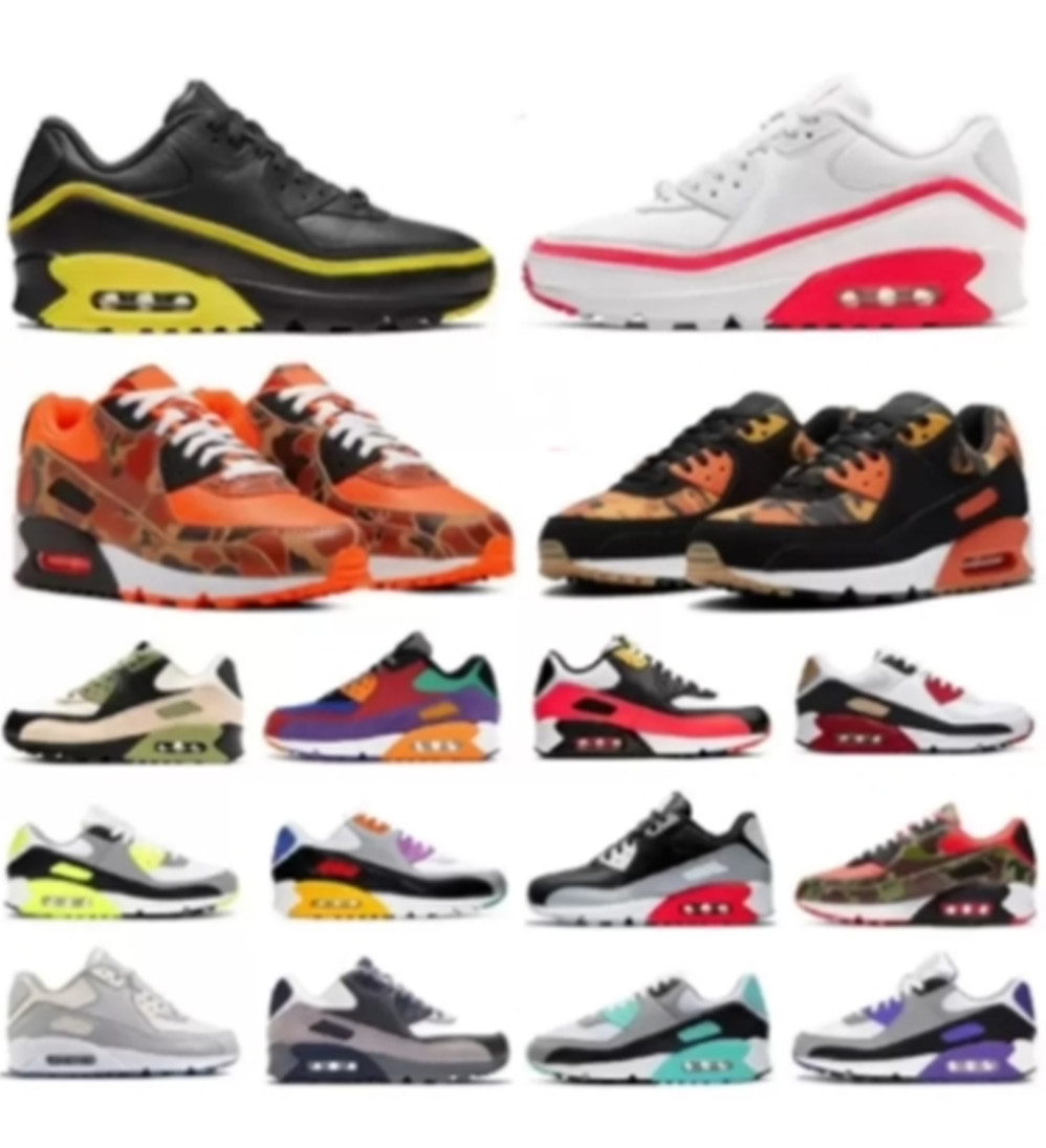 

2022 Max 90 Parra Air React Blue Mens Women Running Shoes Triples airmaxs White Red Olive Volt Habanero 90s Flair Sneakers EUR36-45, Choose the options
