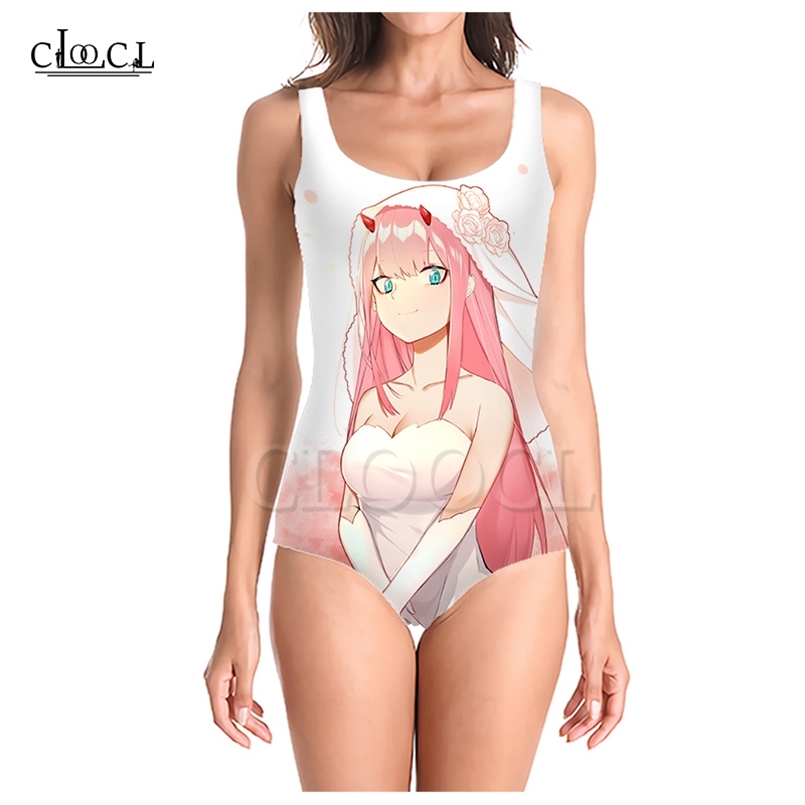 

Anime Darling In The Franxx Zero Two OnePiece 3D print Women Sleeveless Sexy Swimwear Summer Girl Ladies Beach Swimsuits 220617, Swimsuit 1