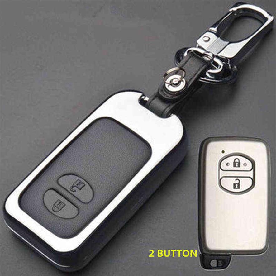 

Leather Car Key Case Cover For Toyota Land Cruiser Prado 150 Camry Prius Crown For Subaru 2013 2014 Foreste Outback XV legacy295b, Other