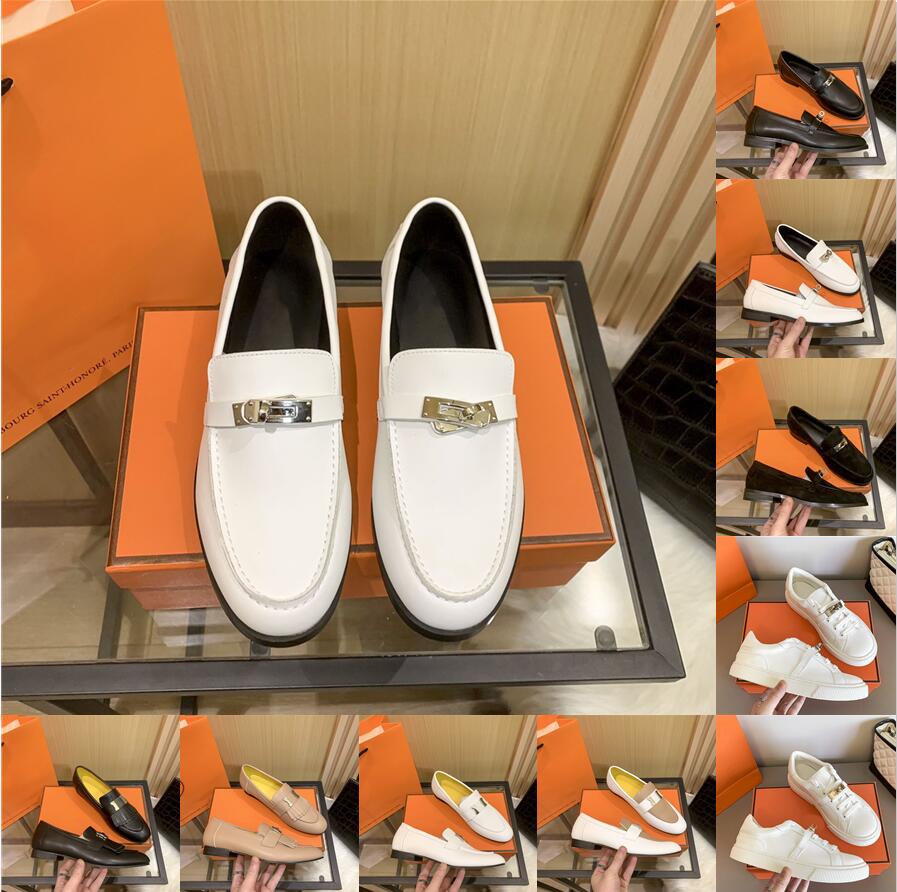 

Fashion Brand Classic Design Ladies British Dress Shoes 2022 Trend Women Metal Buckle Leather Business Casual Peas Shoes Loafers Banquet Party Shoe, #18 h metal buckle style