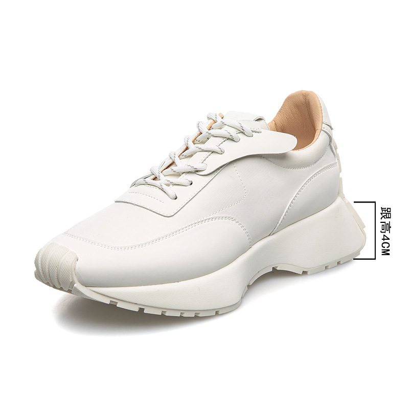 

2022 Casual Sneakers Women Platform Chunky Shoes High Quality Color Matching Forrest Gump Female Sports Shoes Black New, Green