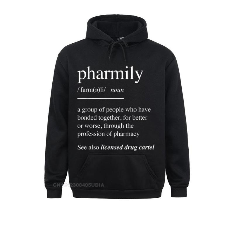 

Men' Hoodies & Sweatshirts Pharmacy Technician T-Shirts Pharmacist Gift Pharmily Hoodie Personalized Long Sleeve Young Clothes, Blue