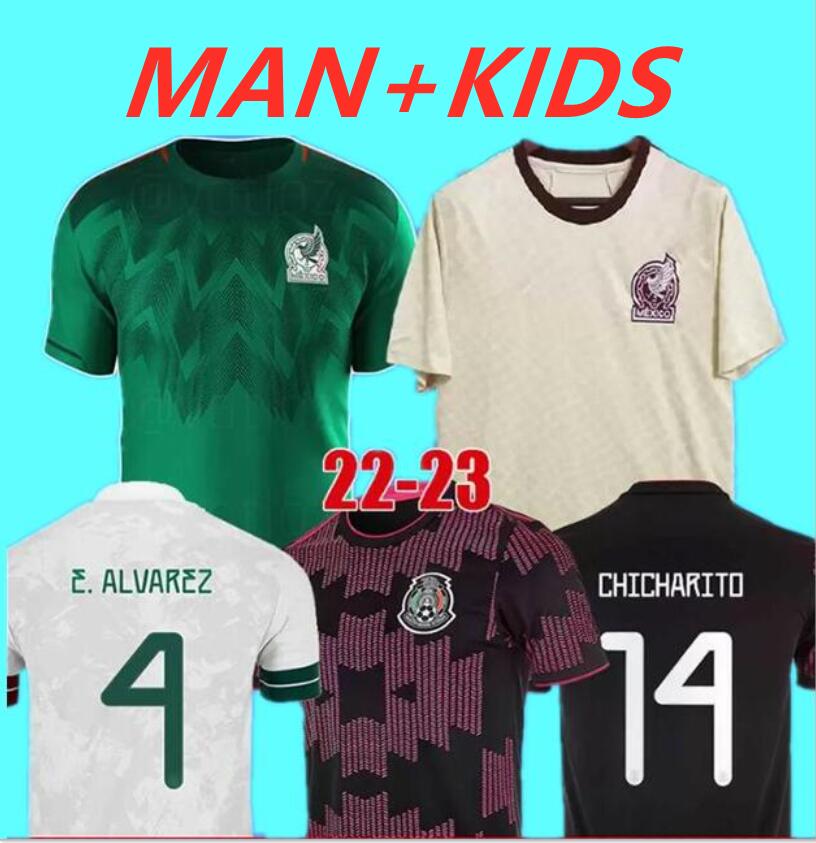 

Player Fans Version 2021 2022 2023 Mexico Soccer Jersey green NEW Nationals Copa America 20 21 22 23 CHICHARITO LOZANO CARLOS VELA RAUL Men Kids Women Football Shirts, Player version