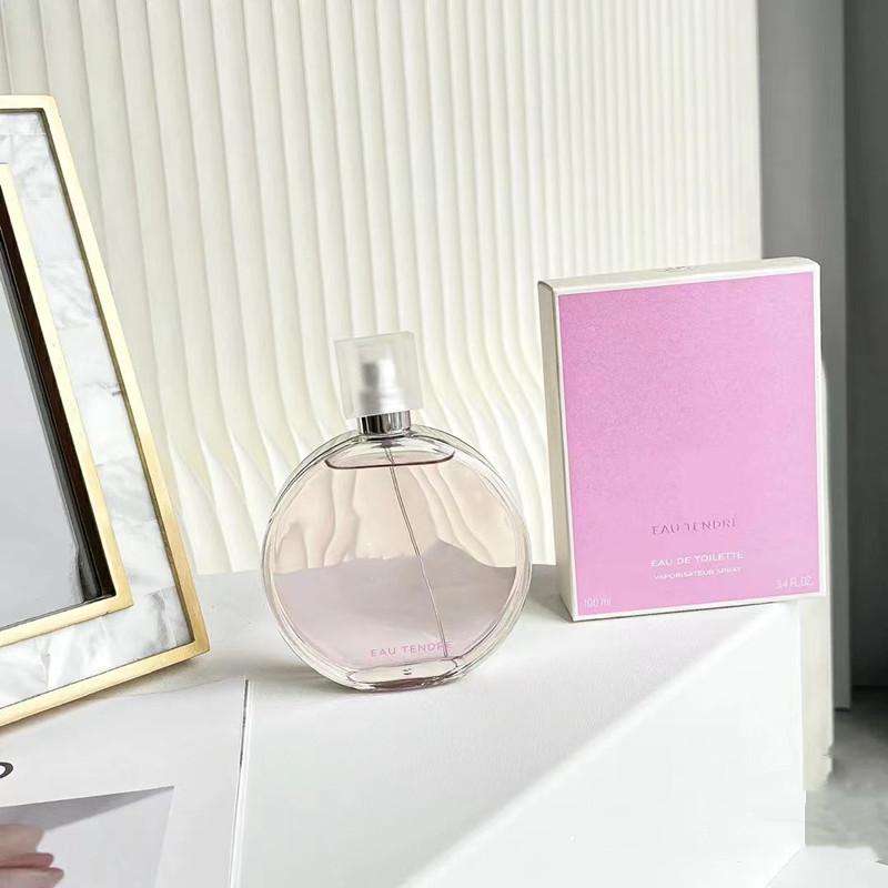 

hot perfumes women Luxury Design Pink EAU TENDRE CHANCE women 100ml highest version Classic style long lasting time Good Quality