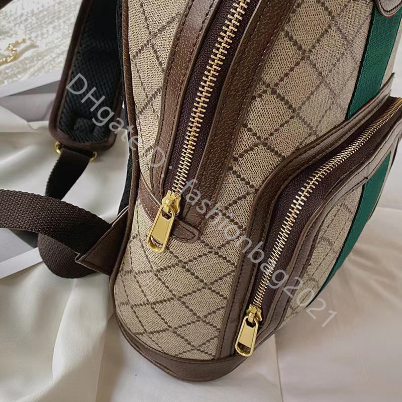 

fashion Backpack Style luxury Designer Bags lady cool letter two shoulder bags zipper stripes shopping women handbags Interior Compartment coin purse nice wallets, Color q