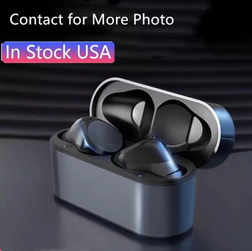 

Factory Wireless Earphone Bluetooth Headphones Noise Cancellation Transparency Wireless Charging In-Ear Detection earphones For Cell SmartPhone amplifiers, White with mixed serial number