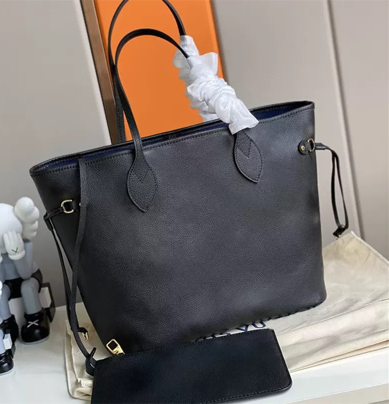 

Black Women Shopping bags Lady Leather Artsy Tote Crossbody Travel Messenger Blue inside, Black flowers