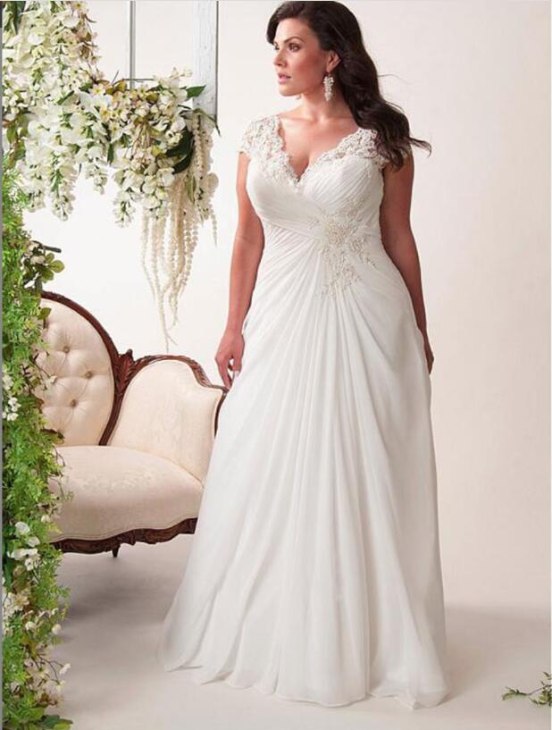 

2022 New Wedding Dress portrait Fashion Sexy Lace Trailing Large Size Wed Dresses Vestido de novia, White