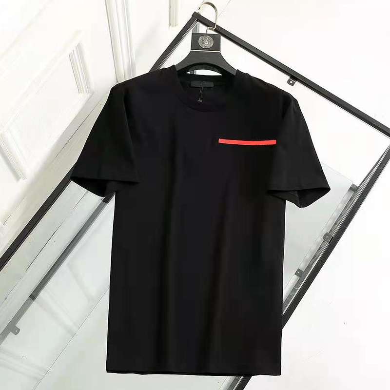 

Mens design T-shirt Spring Summer Color Sleeves Tees Vacation Short Sleeve Casual Letters Printing Tops Size range S-XXL, 01