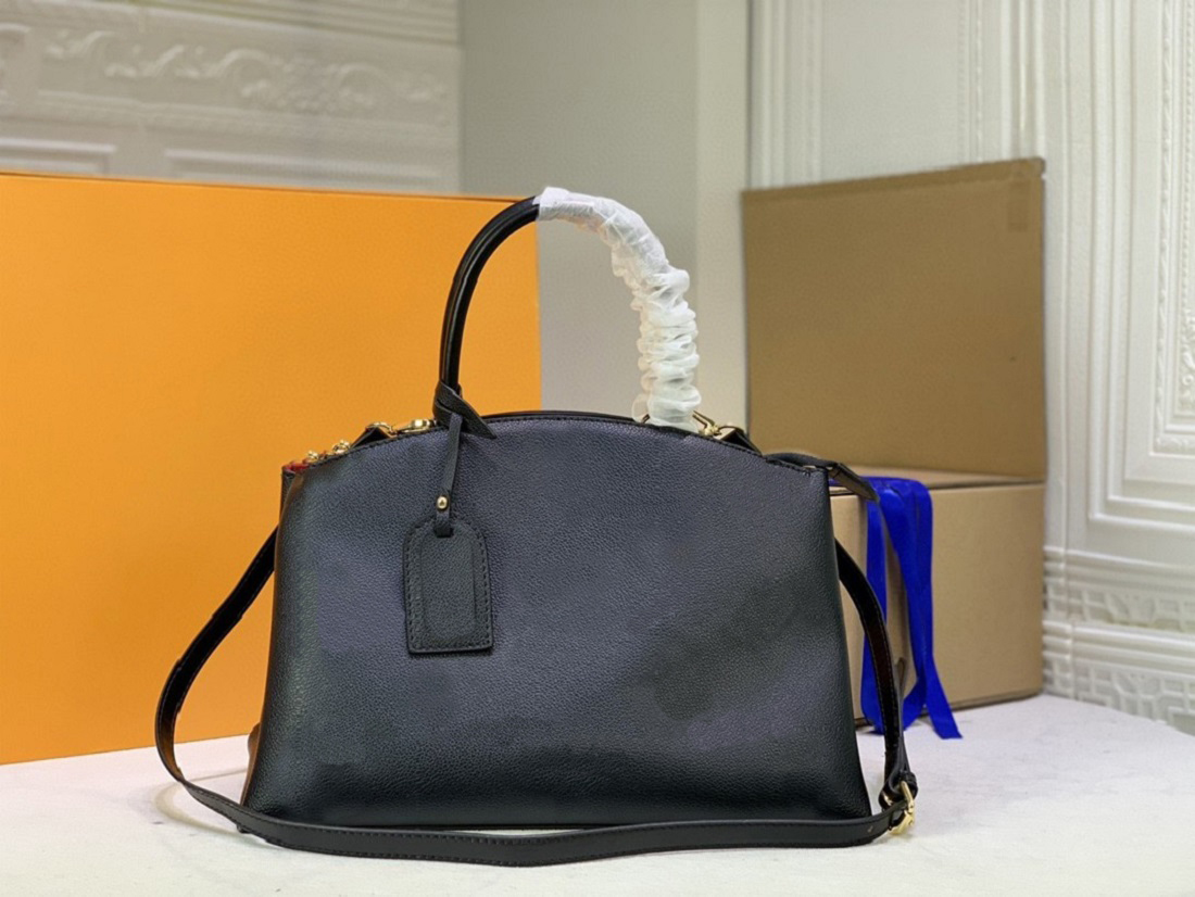 High Quality Grand Palais Embossing Tote Genuine Leather Designer Luxury High capacity Handbags Purses oblique Bag Women Brand Shopping Casual Sh