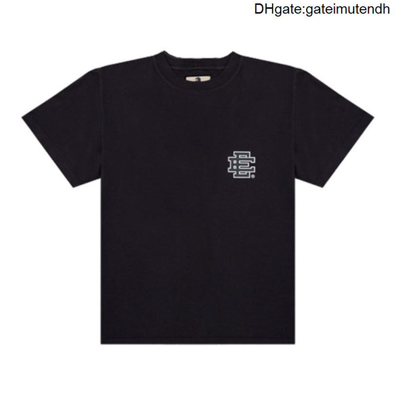 Hommes Ee T-shirts Classique Eric Emanuel Mode Tops Tees Marque À Manches Courtes Femmes T-shirts D'été Hip Hop Lettre Imprimé Coton Lâche Grand