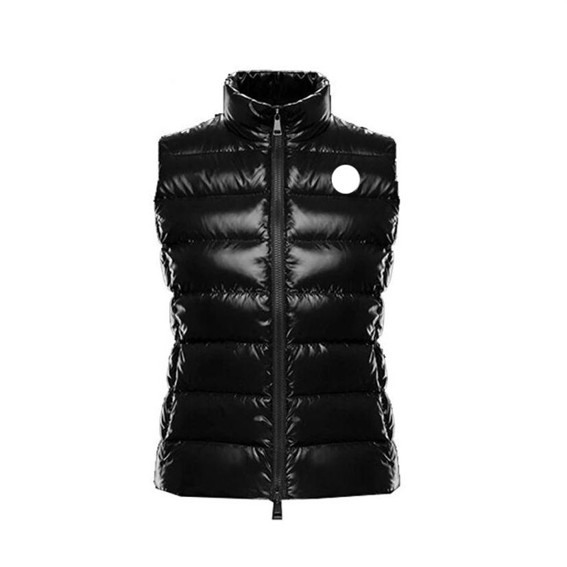 Designer MAYA france women down vests French fashion brand joint sleeveless luxury women's coat 001289S