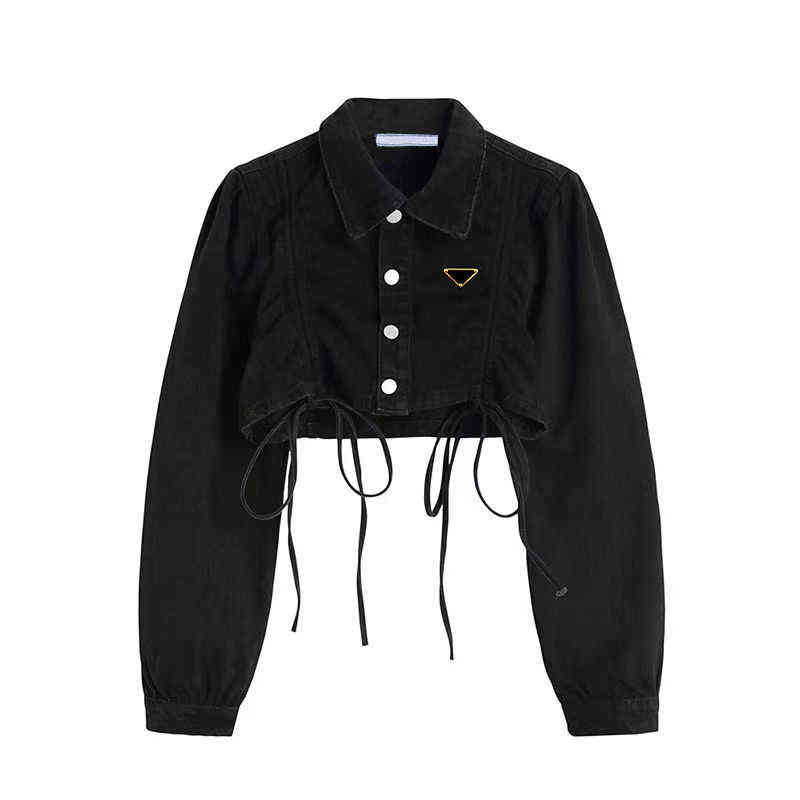 

Women Prada Jackets Denim Coat Womens Button Letters Spring Autumn Style Slim For Lady Outfit Woman Designer Jackets Jeans Outsize Classcia, Extra shipping cost