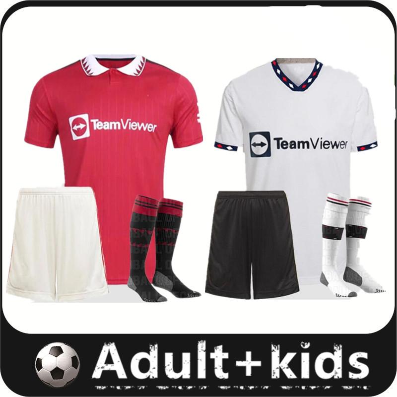 

2022 2023 Cristiano 7 RONALDO SANCHO Manchester Soccer Jerseys RED UNITED B.FERNANDES BRUNO Customize MARTIAL UTD POGBA RASHFORD Football Shirt Men Kids Kit Shirts, 22/23 home kit