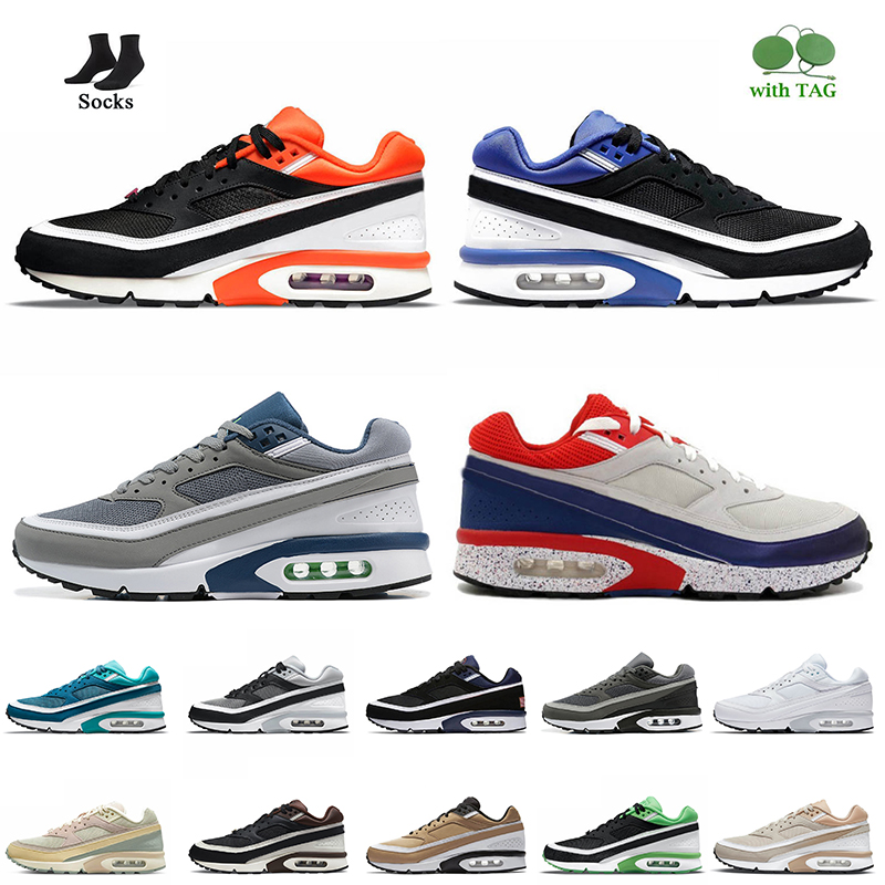 

New Fashion Women Mens Running Shoes With Socks BW Los Angeles Persian Violet Grey Neon Paris White Pure Platinum Marina Rotterdam Vachetta Tan Trainers Sneakers, B11 lyon 36-45