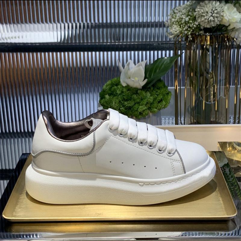 

2021 fashion Mens Womens Leather Casual Shoes Lace Up Comfort Pretty shoes Men's Trainers Daily Lifestyle Skateboardi McQUEENs Alexander Agb