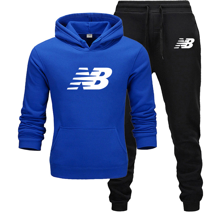 

Men's Activewear Sportswear Jackets & Sportswear Long Sleeves Casual Jogging Pants Set Clothing 2 Piece Jogging Training, White